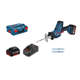 BOSCH aku sabljasta pila GSA 18 V-Li C 2xAku 18V 5,0Ah L-Boxx