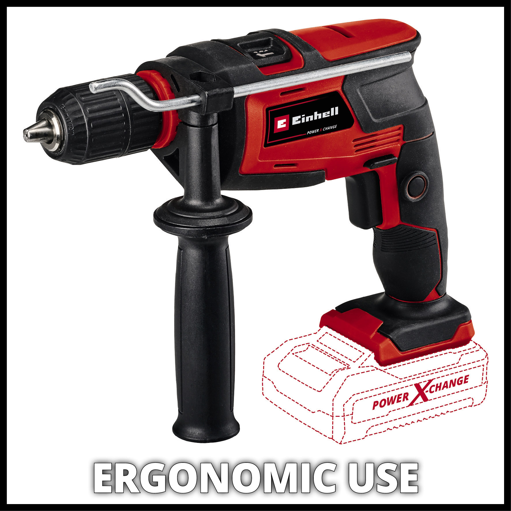EINHELL aku udarna bušilica TC-ID 18 Li PXC 18V bez baterije - Slika 2