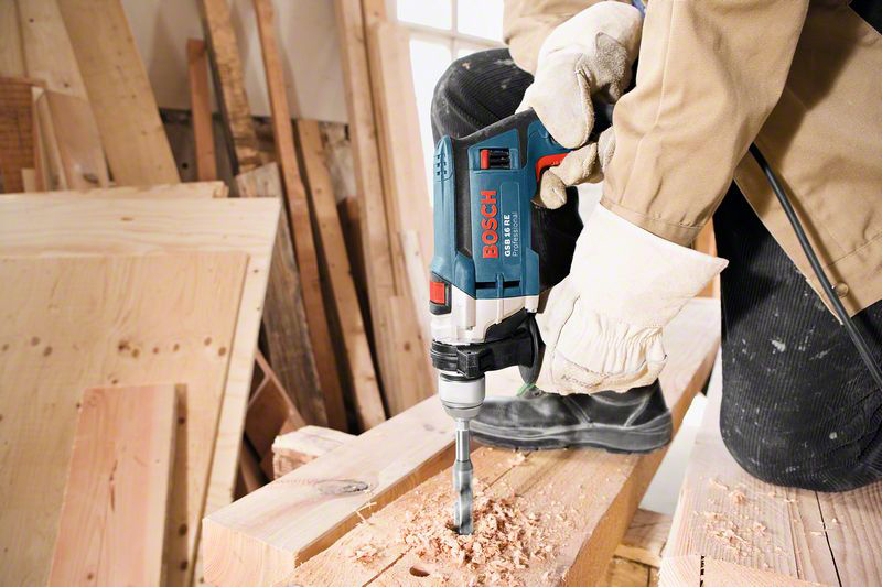 BOSCH udarna bušilica GSB 16 RE brzostezna glava - Slika 3