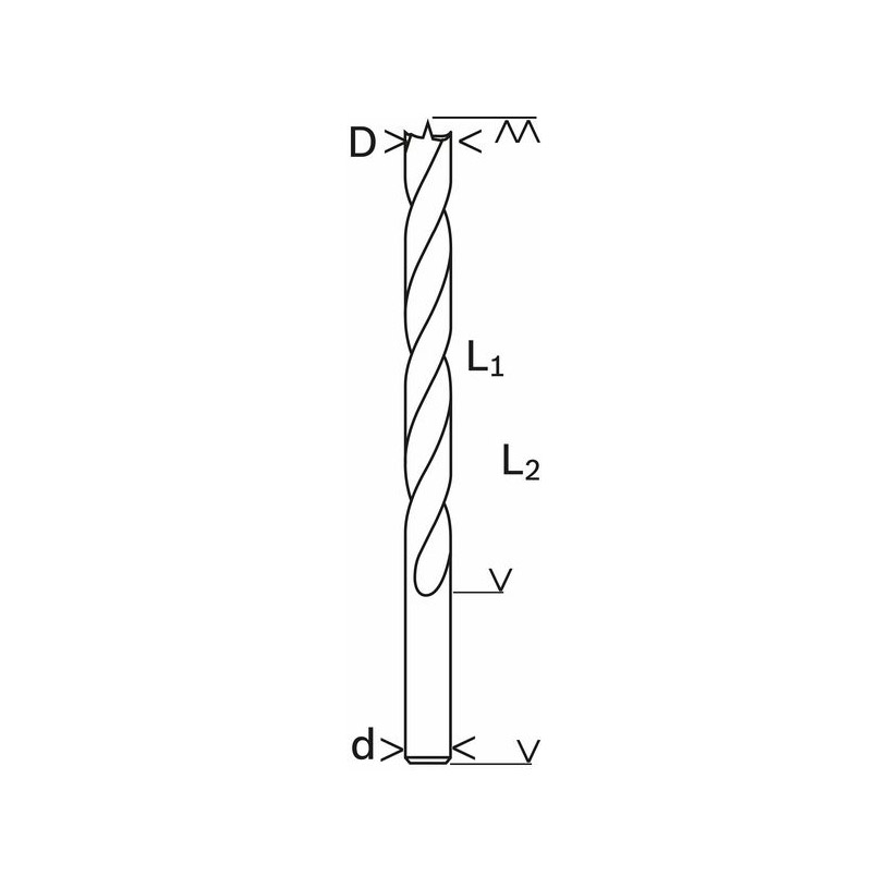 BOSCH svrdlo za drvo Standard 13x151/96 mm - Slika 3