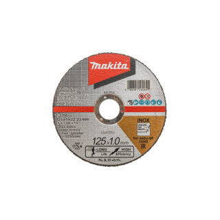 MAKITA rezna ploča za inox 125x22,23x1 mm E-03040