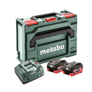 METABO aku set 2xAku 18V 8,0Ah + punjač ASC Ultra MetaLoc