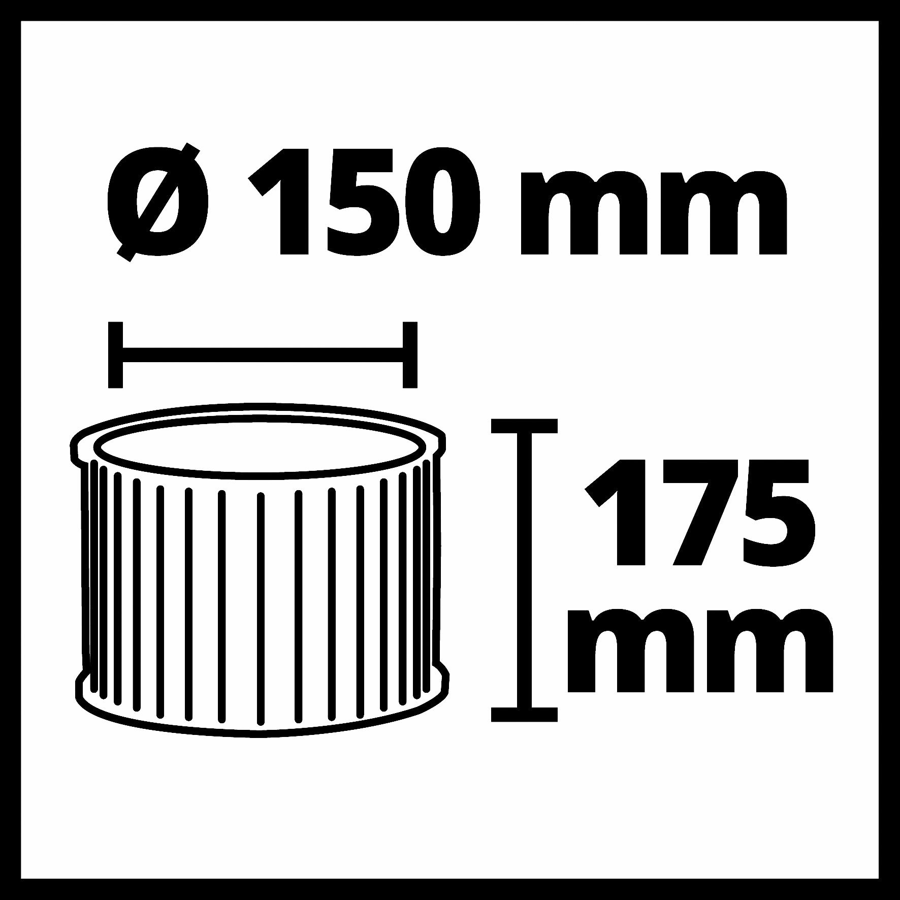 EINHELL dugotrajni filter za suho usisavanje za TE-VC 2340 SACL - Slika 2