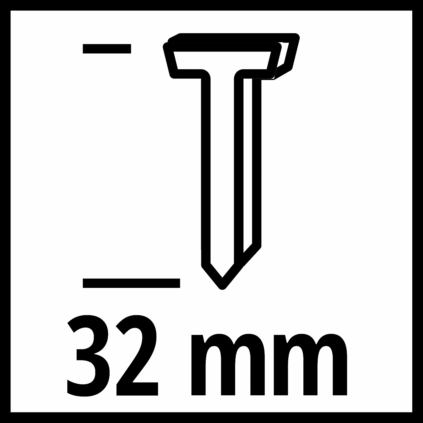 EINHELL set čavlića za klamericu, tip J, 3000/1, za TC-CN 18 Li - Slika 2