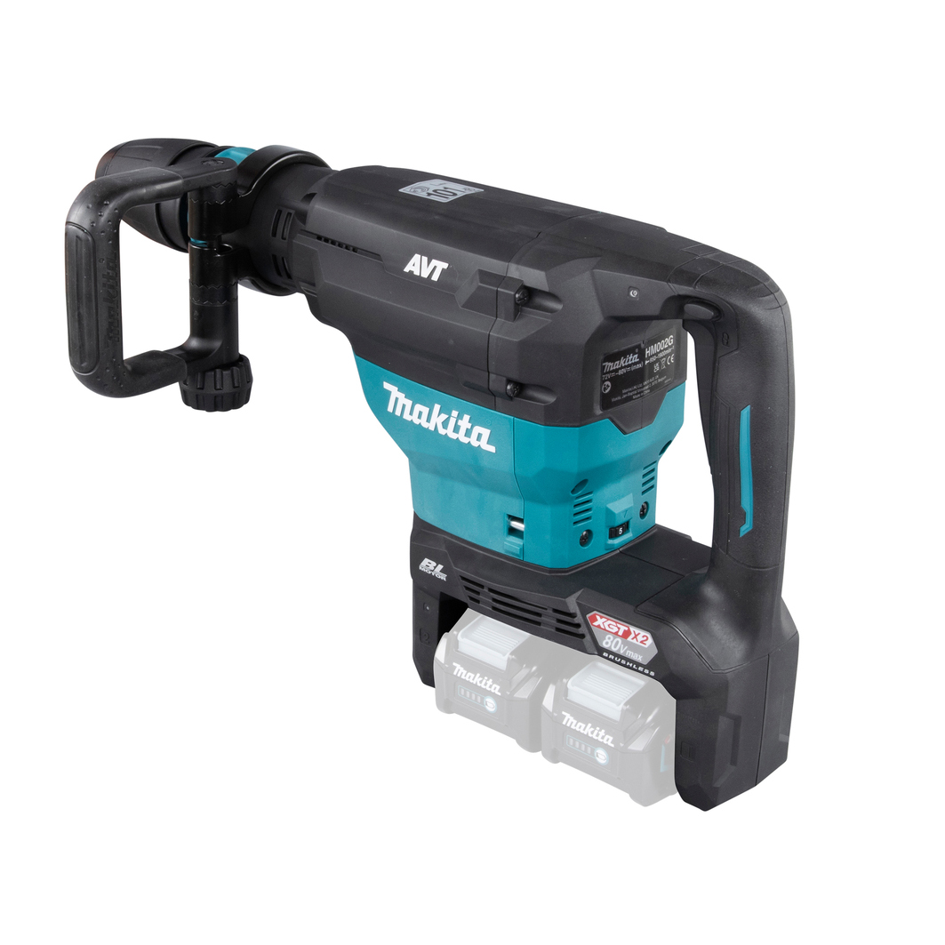 MAKITA aku bušaći čekić HM002GZ03 XGT 40+40V bez baterije - Slika 4