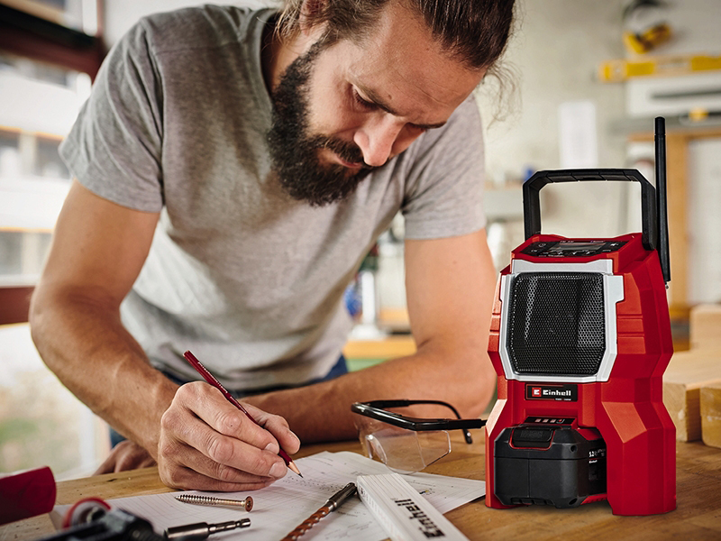 EINHELL aku radio TC-RA 18 Li BT BL PXC 18V bez baterije - Slika 5
