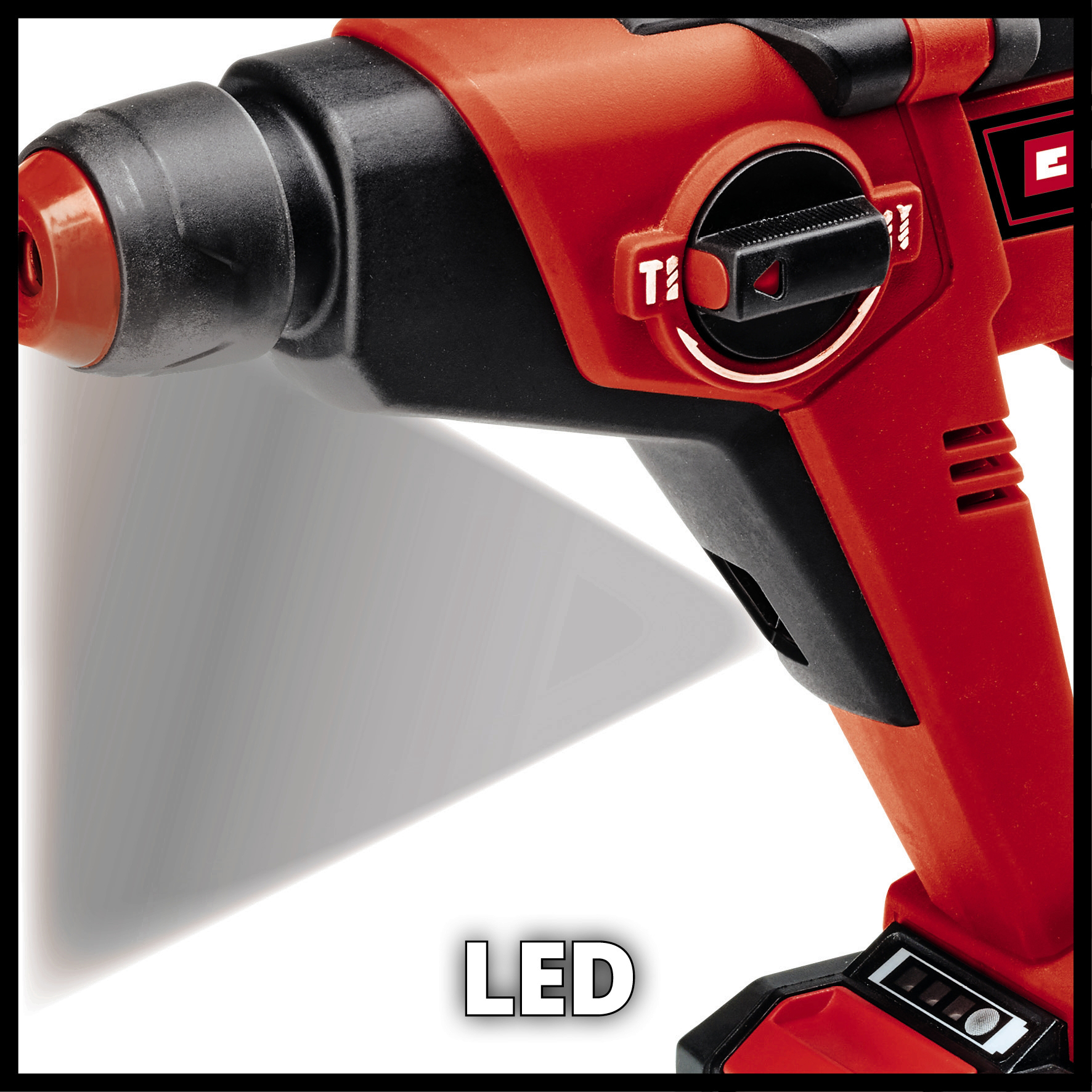 EINHELL aku čekić bušilica TE-HD 18/12 Li PXC 18V bez baterije - Slika 5