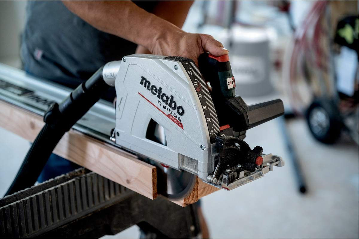 METABO aku uranjajuća kružna pila KT 18 LTX 66 B 18V MetaBOX bez baterije - Slika 7