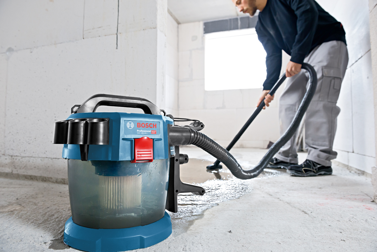 BOSCH aku usisavač GAS 18V-10L bez baterije + pribor - Slika 9