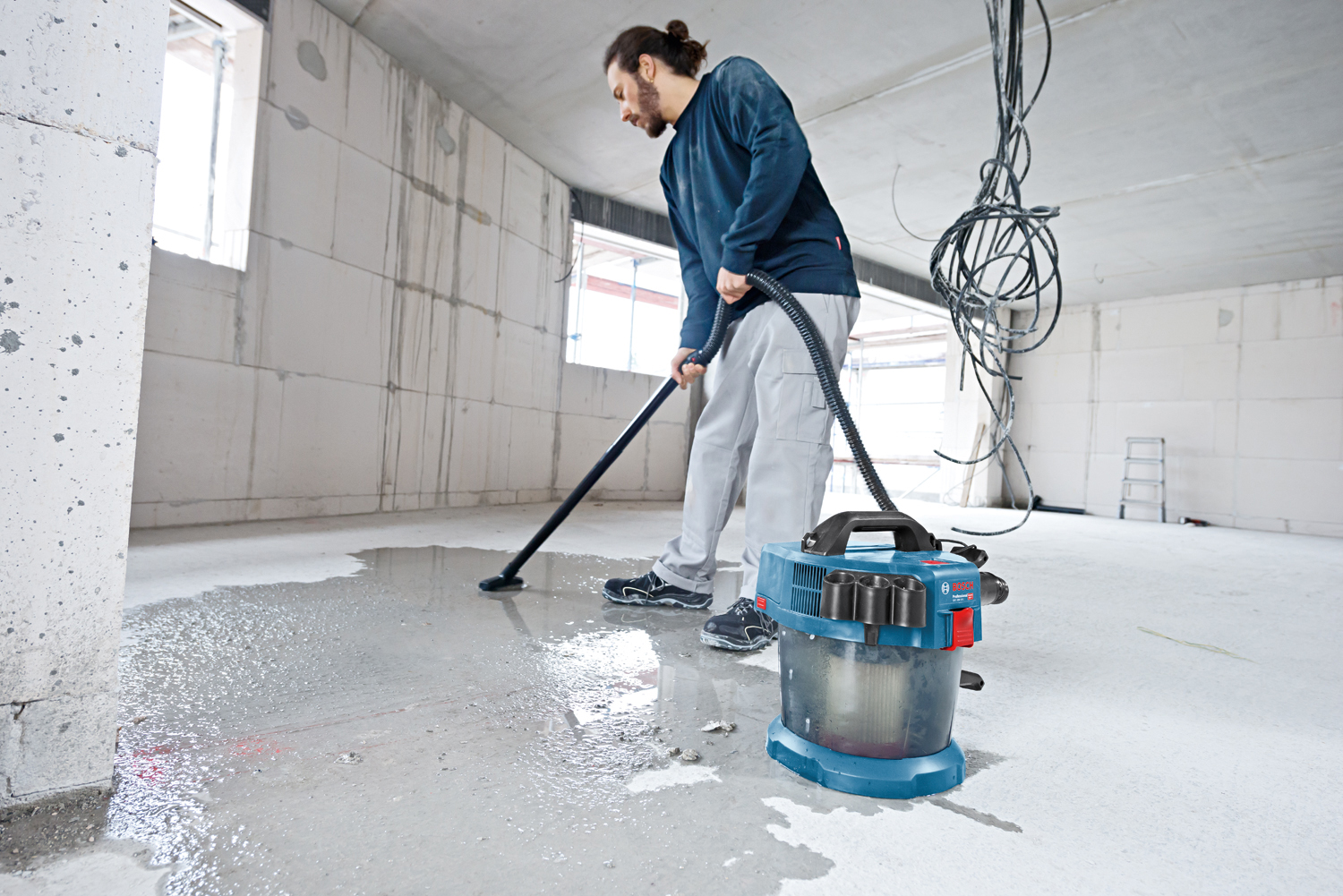 BOSCH aku usisavač GAS 18V-10L bez baterije + pribor - Slika 10