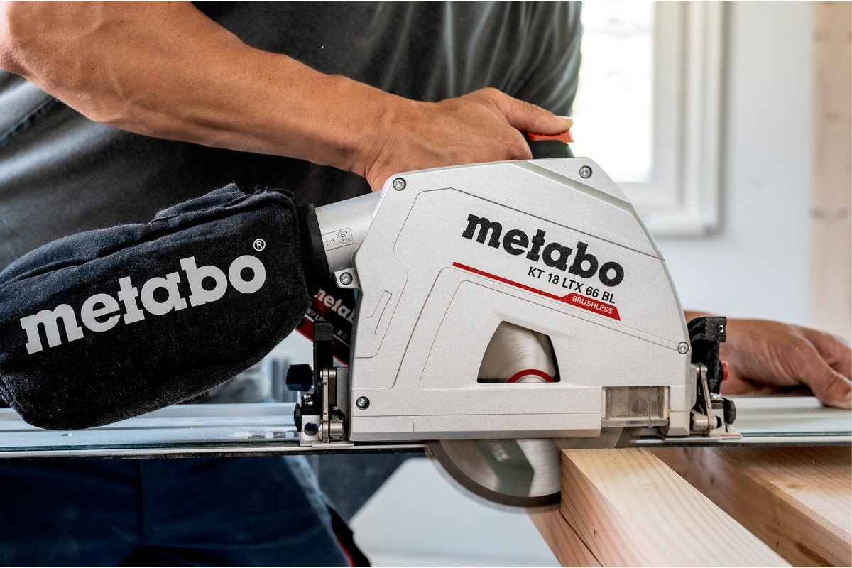 METABO aku uranjajuća kružna pila KT 18 LTX 66 B 18V MetaBOX bez baterije - Slika 9