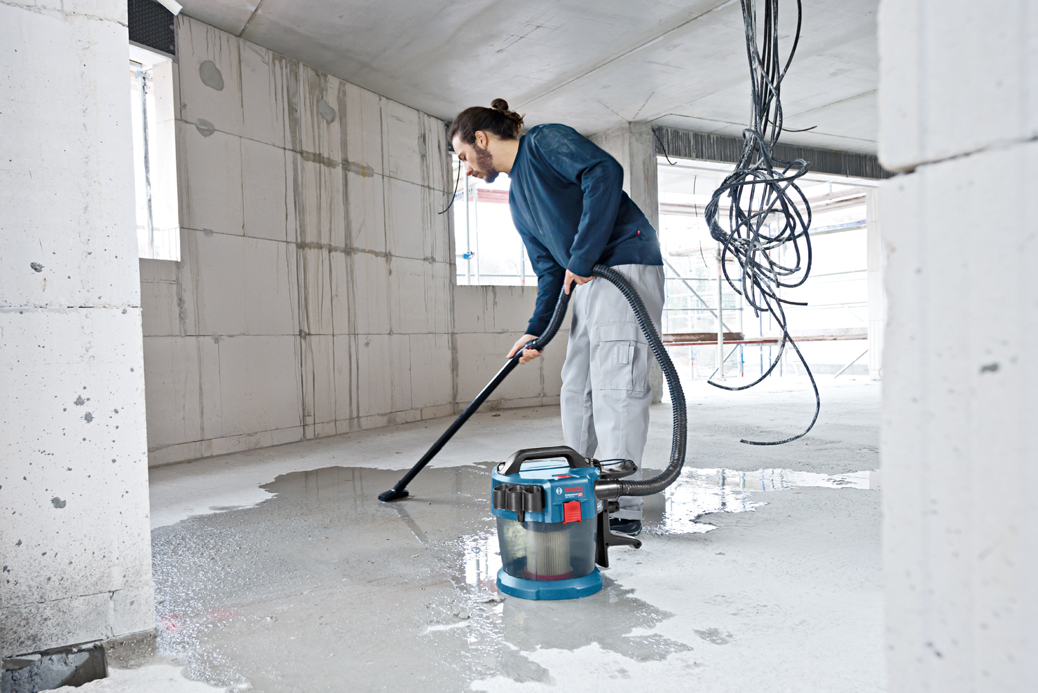 BOSCH aku usisavač GAS 18V-10L bez baterije + pribor - Slika 11