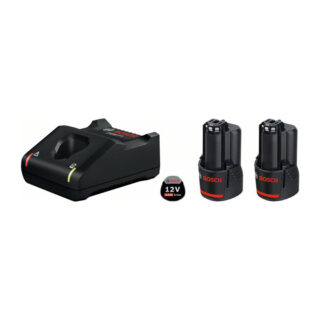 BOSCH aku set GBA 2xAku 12V 3,0Ah 1xGAL 12V-40 Professional