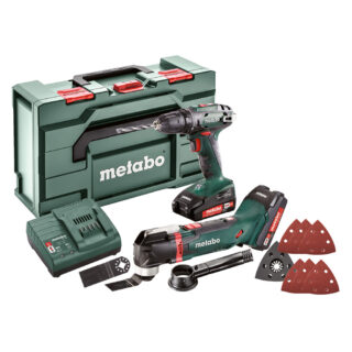 METABO aku set Combo 2.6.2 - bušilica-odvijač BS 18 + aku višenamjenski alat MT 18 LTX