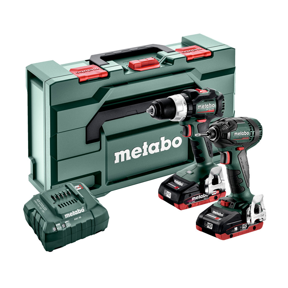 METABO aku set Combo 2.1.11 - bušilica-odvijač BS 18 LT BL + udarni odvijač SSD 18 LTX 200 BL