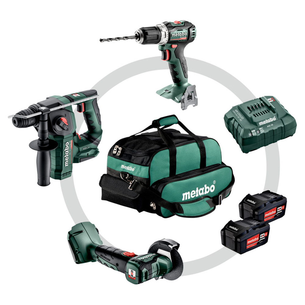 METABO aku set Combo 3.1.1 - 18V