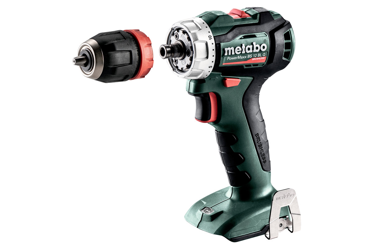 METABO aku set Combo 2.7.4 - bušilica-odvijač PowerMaxx BS 12 BL Q + udarni odvijač PowerMaxx SSD 12 BL - Slika 4