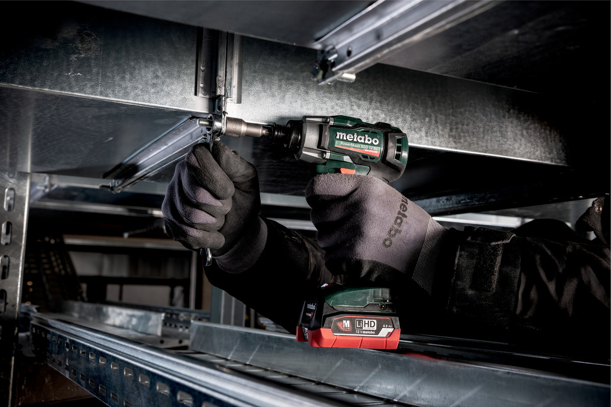 METABO aku set Combo 2.7.4 - bušilica-odvijač PowerMaxx BS 12 BL Q + udarni odvijač PowerMaxx SSD 12 BL - Slika 9