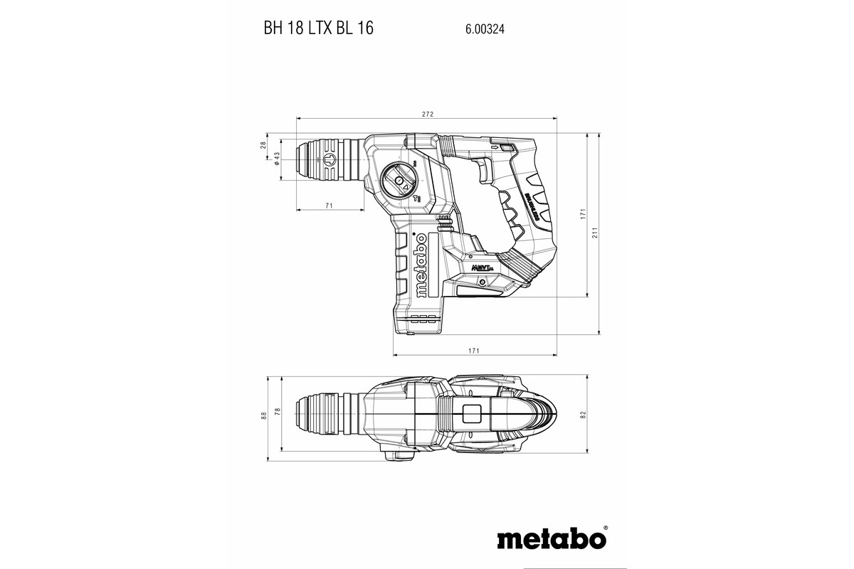 METABO aku set Combo 3.1.1 - 18V - Slika 14