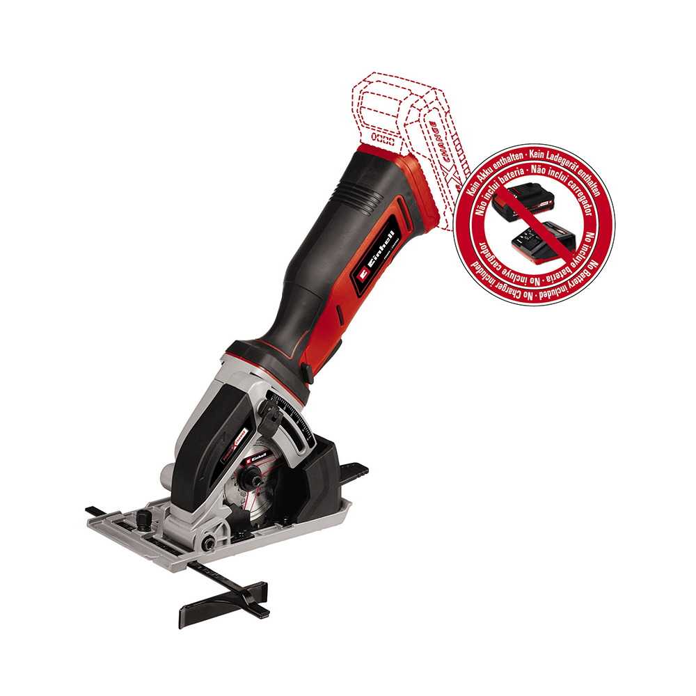 EINHELL aku ručna kružna pila TE-CS 18/89 Li PXC 18V bez baterije