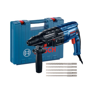 BOSCH bušaći čekić GBH 240 kovčeg + 5-dijelni set svrdala SDS-plus