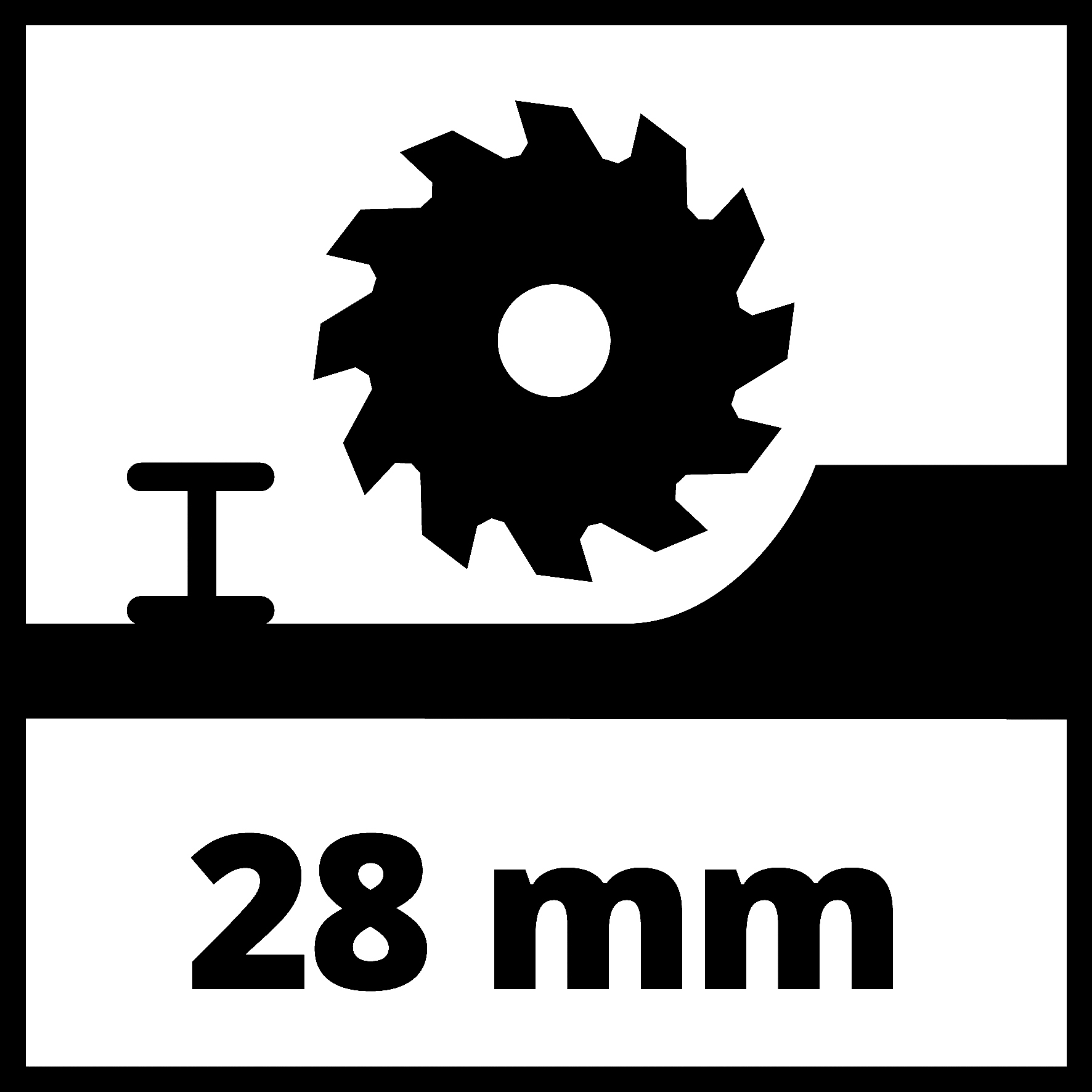 EINHELL aku ručna kružna pila TE-CS 18/89 Li PXC 18V bez baterije - Slika 6
