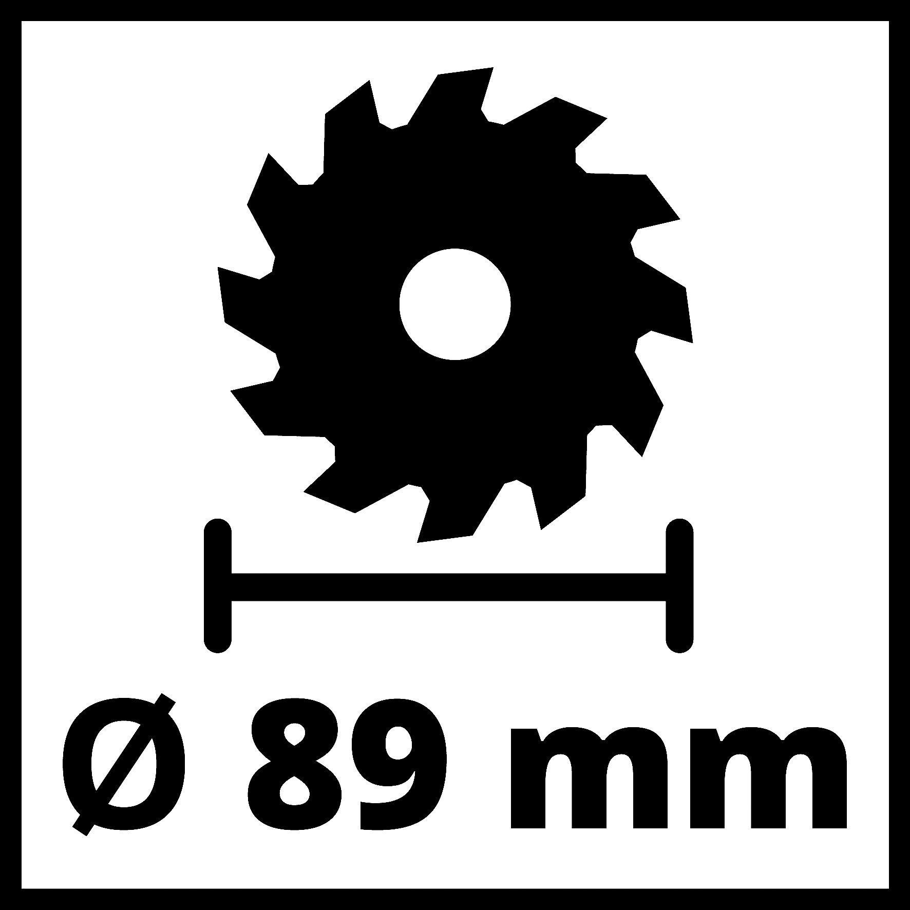 EINHELL aku ručna kružna pila TE-CS 18/89 Li PXC 18V bez baterije - Slika 7