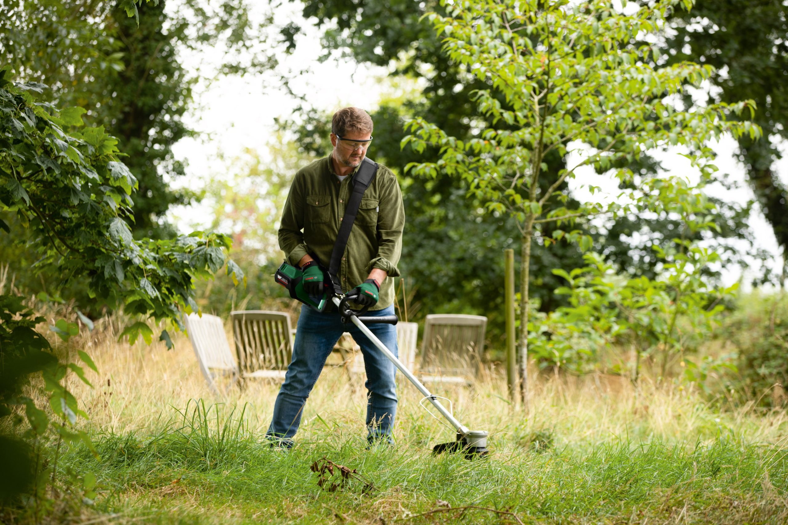 BOSCH aku trimer za travu AdvancedGrassCut 36V-33 36V 2,0Ah - Slika 2