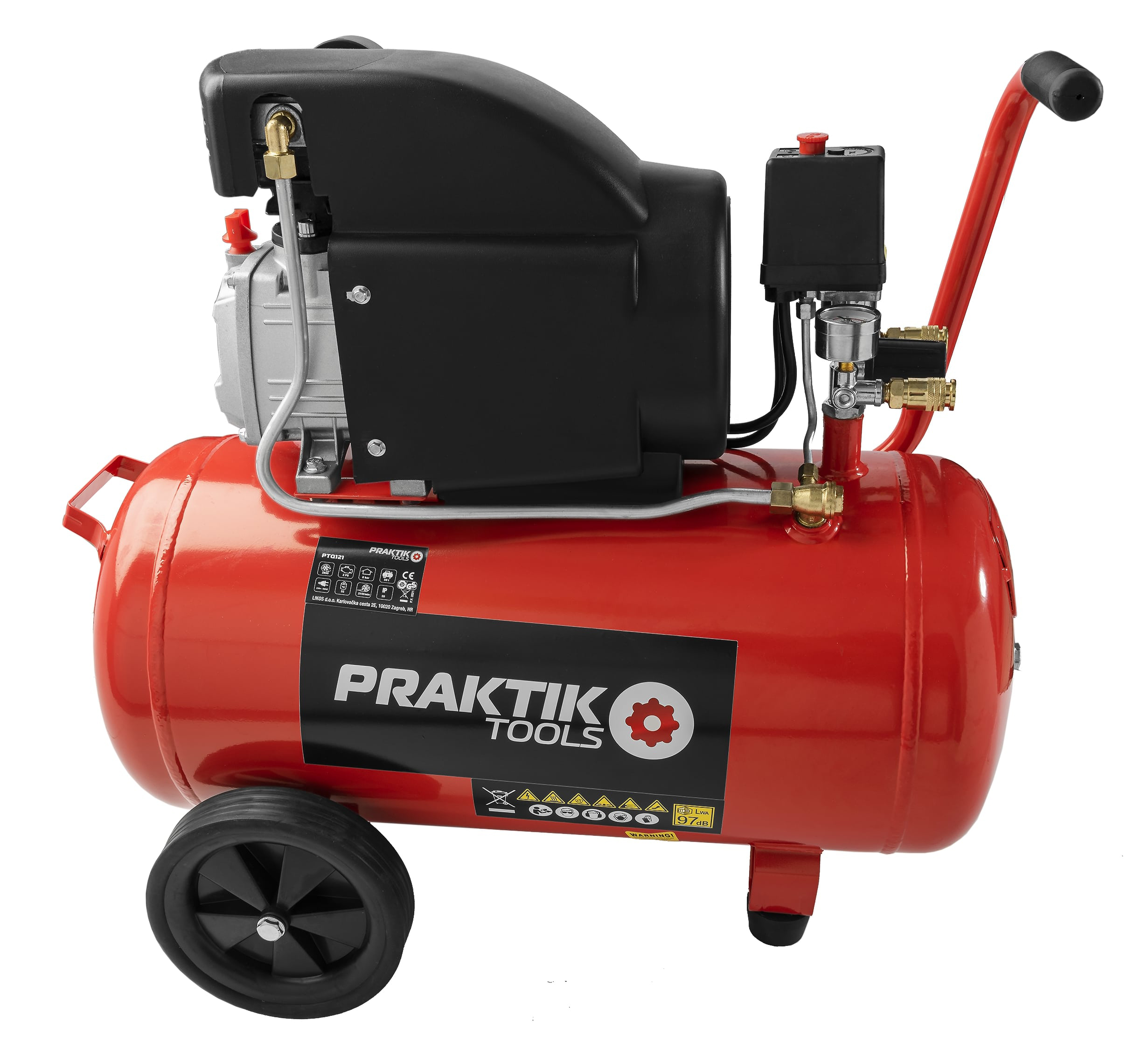 PRAKTIK kompresor PTQ121 Q LINE 50 l - Slika 4