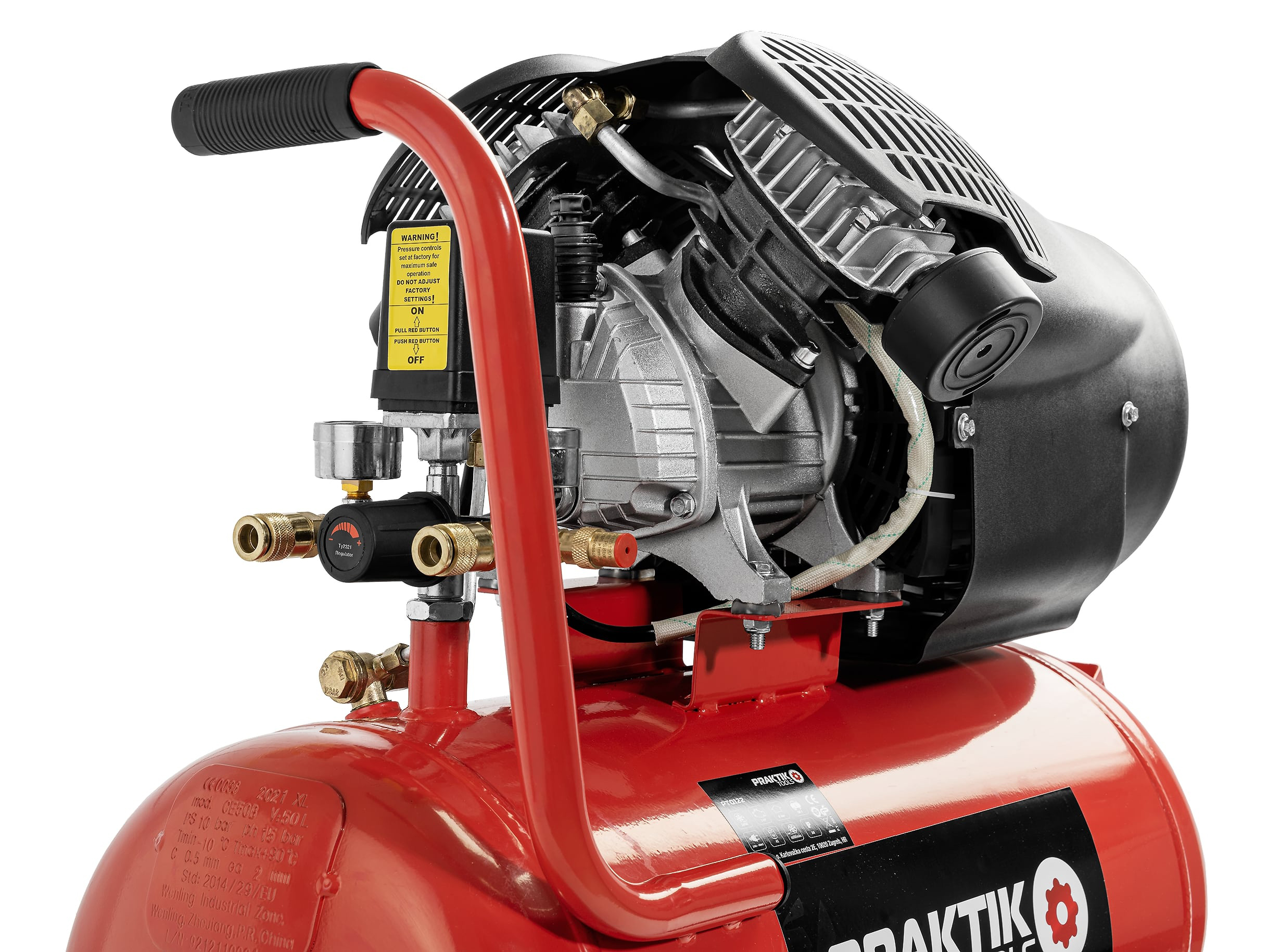 PRAKTIK kompresor PTQ122 Q LINE 50 l - Slika 5