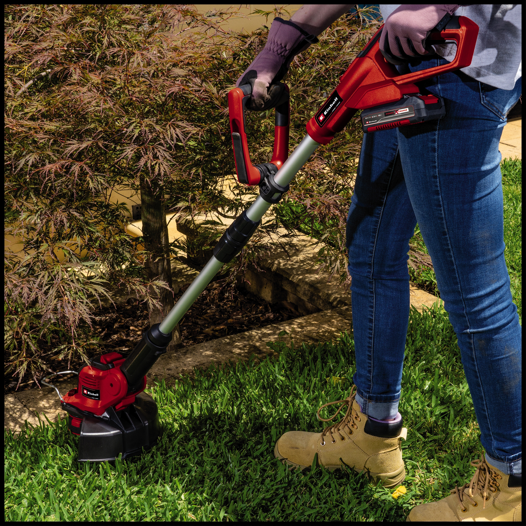 EINHELL aku trimer za travu GE-CT 18/28 Li PXC 18V bez baterije - Slika 7
