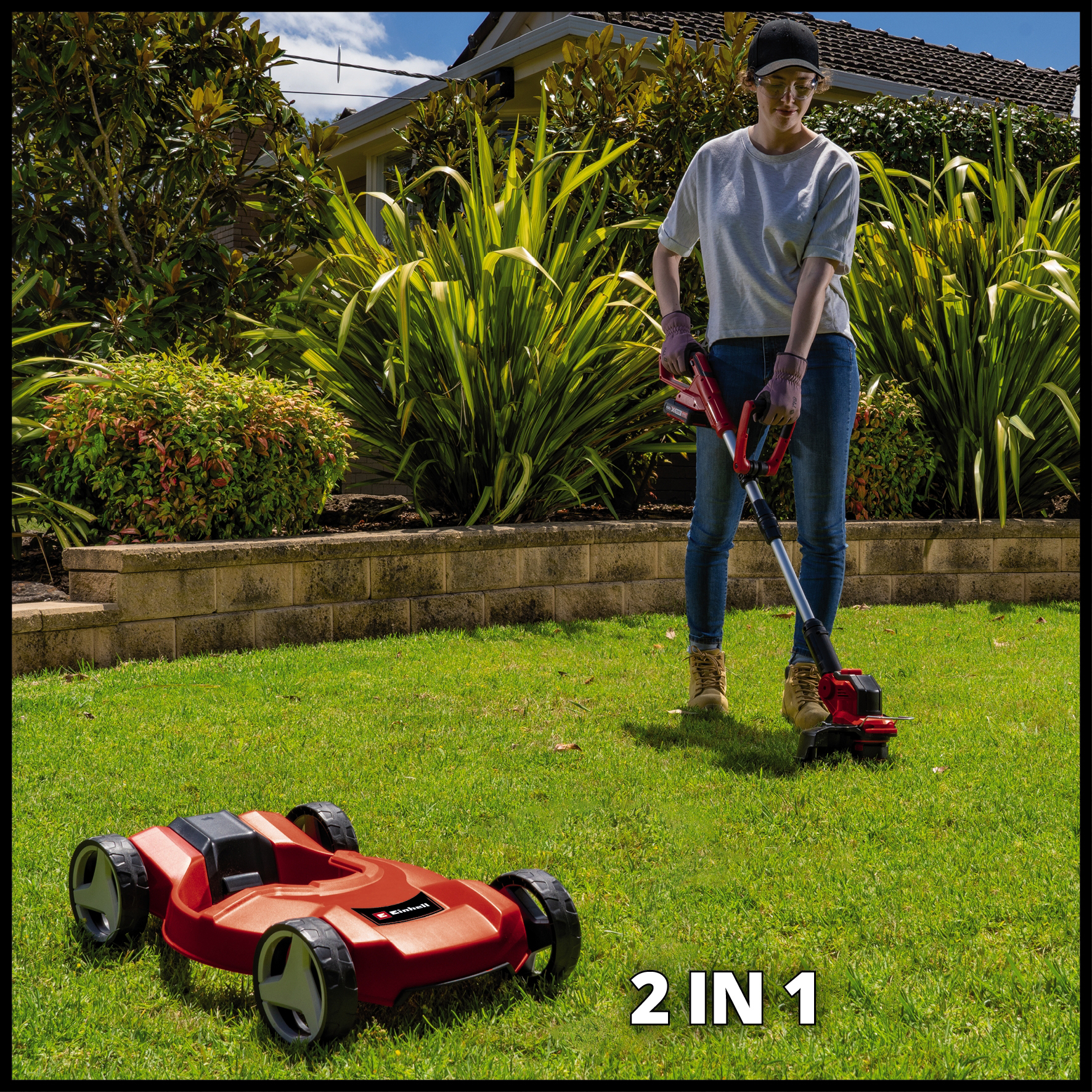 EINHELL aku trimer za travu GE-CT 18/28 Li TC PXC 18V bez baterije - Slika 8