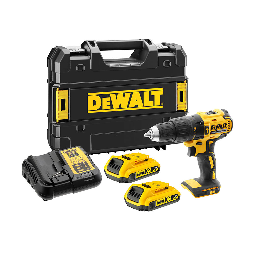 DEWALT aku udarna bušilica-odvijač DCD778D2T-QW XR 2xAku 18V 2,0Ah kovčeg