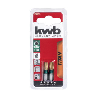 KWB bit torx od titana 25 mm, T30, 2 kom