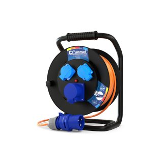 COMMEL kabelska motalica 25m 3x1,5 PVC profi 200-398