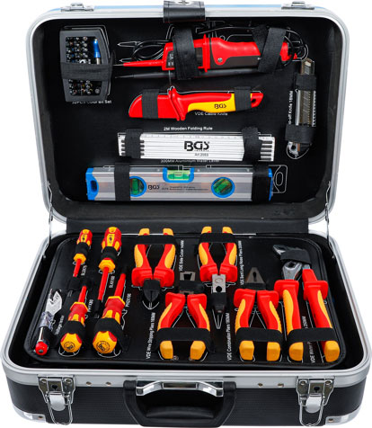 BGS set ručnog alata u plastičnom kovčegu 118 dj. 15503 - Slika 4