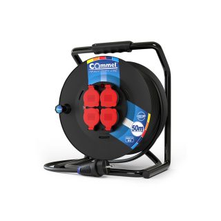 COMMEL kabelska motalica 50m 3x2,5 PVC profi 0912