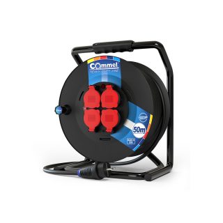 COMMEL kabelska motalica 50m 3x2,5 PVC profi 0932