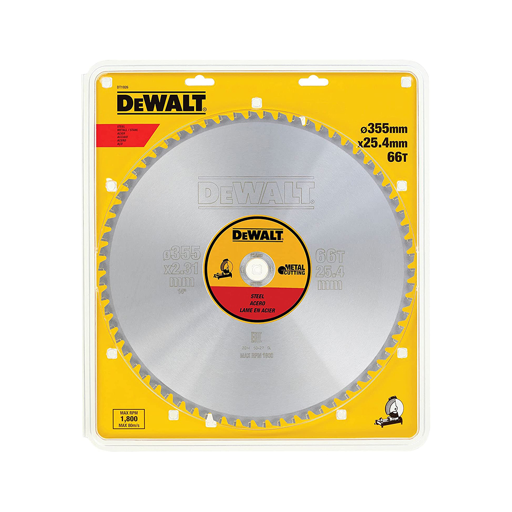 DEWALT list kružne pile 355x25,40x2,31 mm, 66Z, za čelik DT1926-QZ