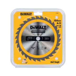 DEWALT list kružne pile 184x16x2,60 mm, 30Z DT1940-QZ