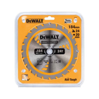 DEWALT list kružne pile 184x20x1,79 mm, 24Z, za drvo DT1951-QZ