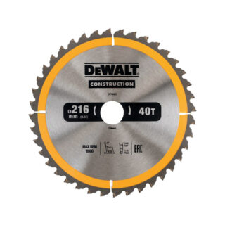 DEWALT list kružne pile 216x30x2,60 mm, 40Z, za drvo DT1953-QZ
