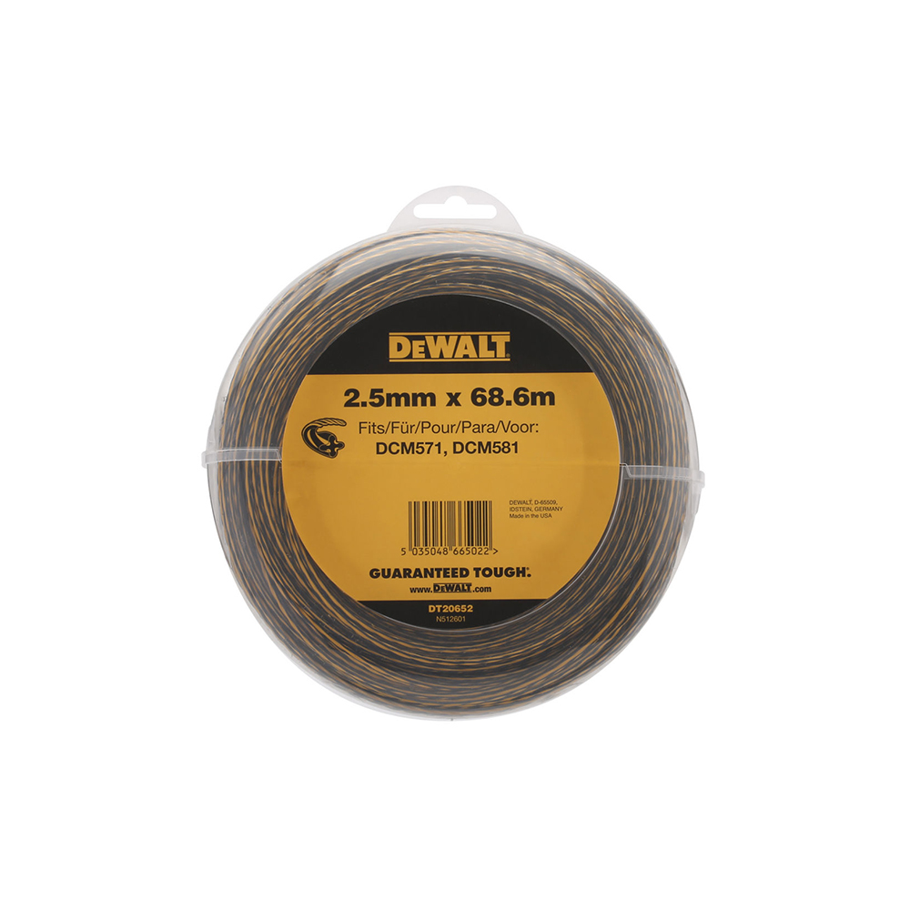 DEWALT najlonska nit 2,5mmx68,60m okrugla spiralna DT20652-QZ