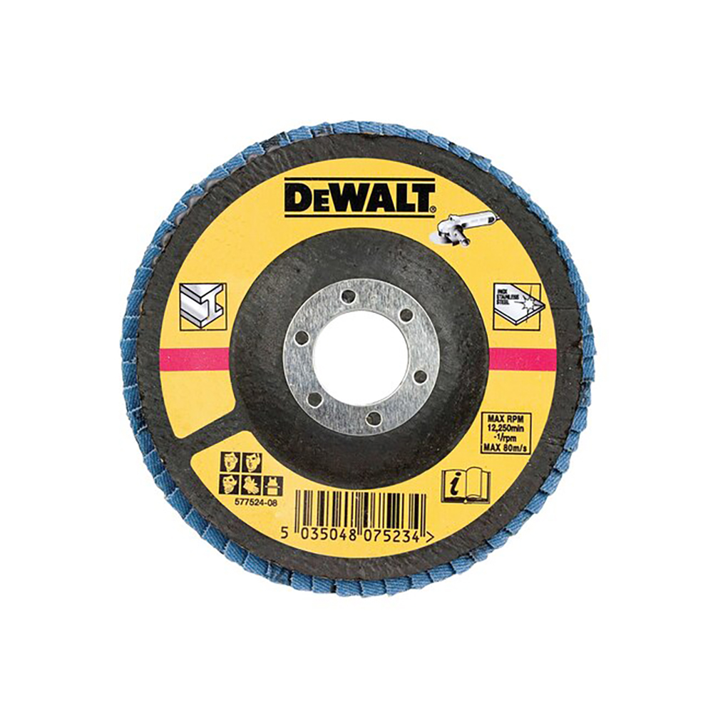 DEWALT lamelirana brusna ploča za metal 125 mm g60 DT3266-QZ