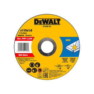 DEWALT rezna ploča za inox ravna 115x1 mm, 10 kom DT3506-QZ