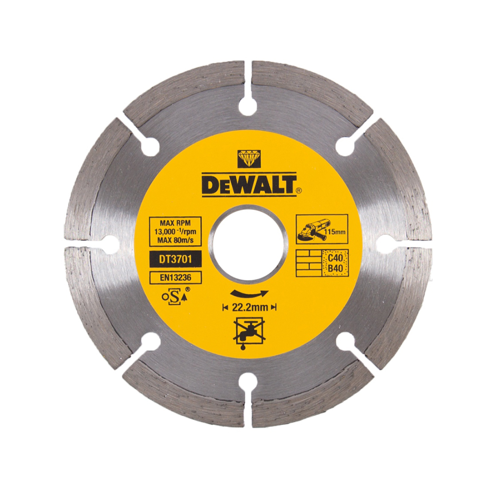 DEWALT dijamantna rezna ploča beton 115x22,23 mm DT3701-QZ