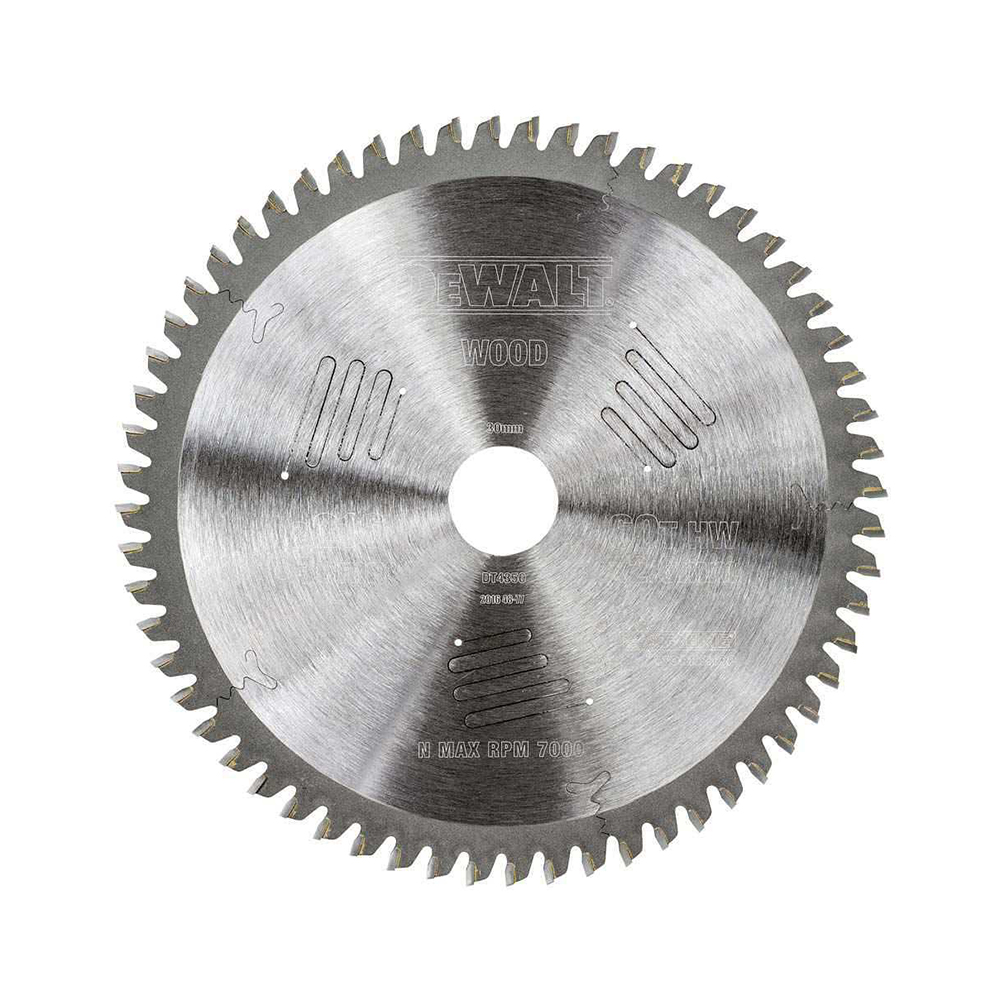 DEWALT list kružne pile 216x30x2,60 mm, 60Z, za drvo DT4350-QZ