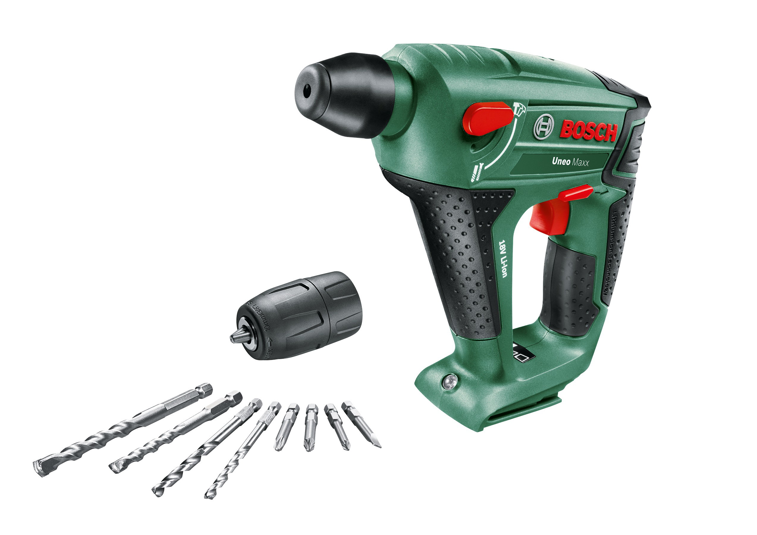 BOSCH aku bušaći čekić Uneo Maxx 18 Li 18V 2,5Ah kovčeg - Slika 17