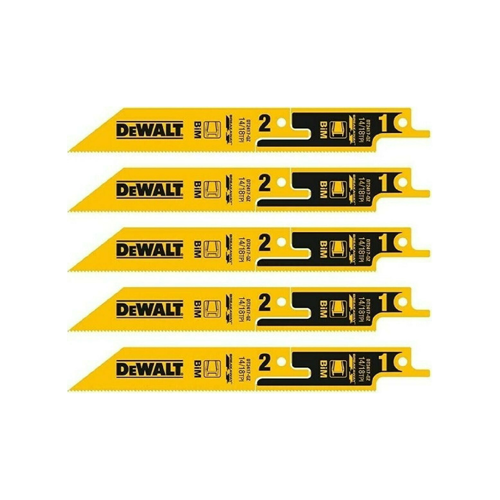 DEWALT list sabljaste pile BiM 152 mm, 5 kom DT2417-QZ - Slika 2