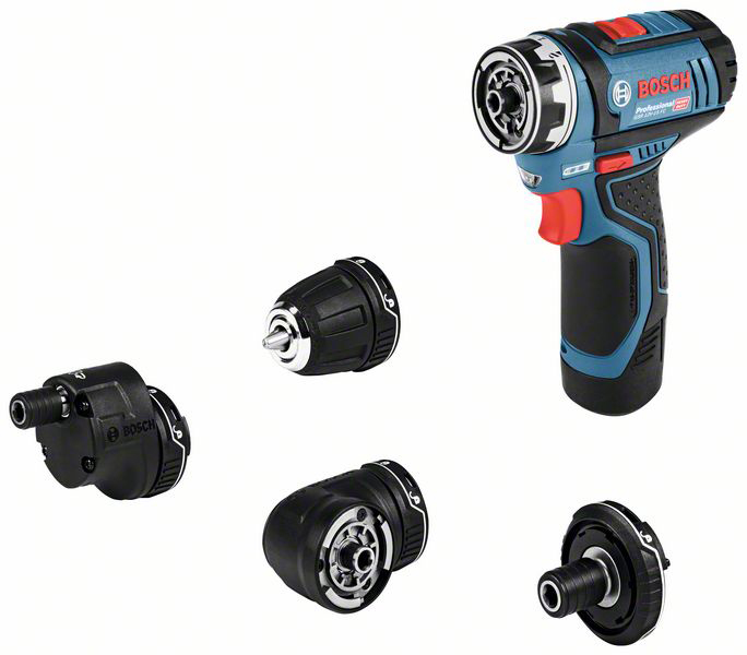 BOSCH aku bušilica-odvijač GSR 12V-35 FC 2xAku 12V 3,0Ah L-Boxx set - Slika 3